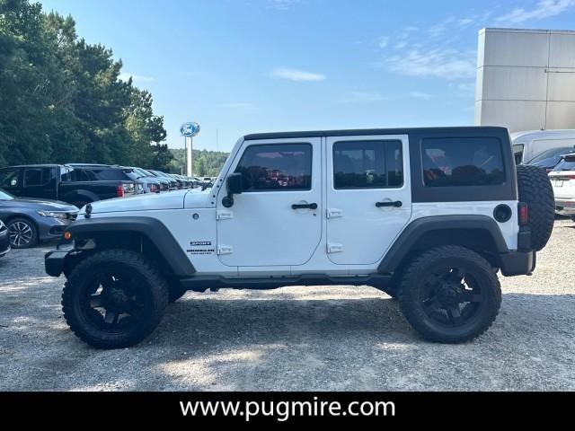 used 2016 Jeep Wrangler Unlimited car, priced at $17,991