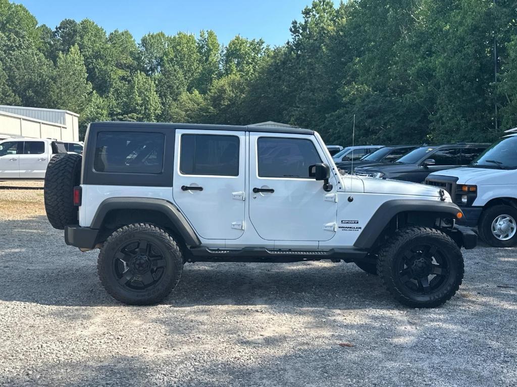 used 2016 Jeep Wrangler Unlimited car, priced at $17,991