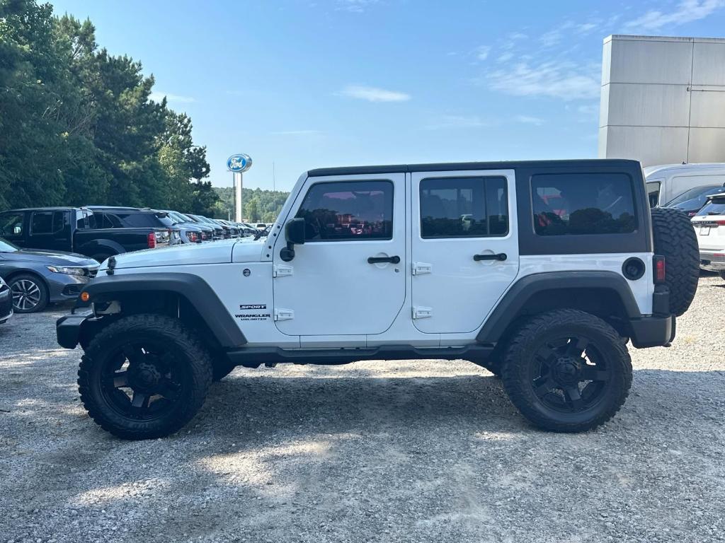used 2016 Jeep Wrangler Unlimited car, priced at $17,991
