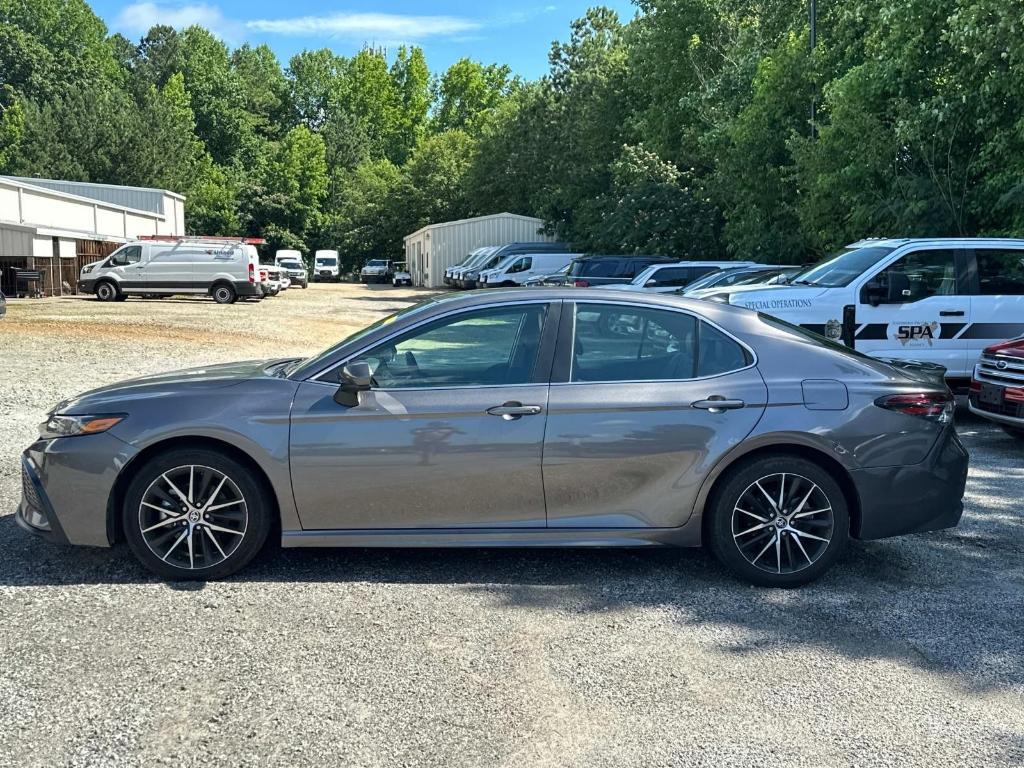 used 2021 Toyota Camry car, priced at $20,991