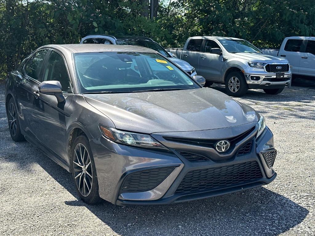 used 2021 Toyota Camry car, priced at $20,991