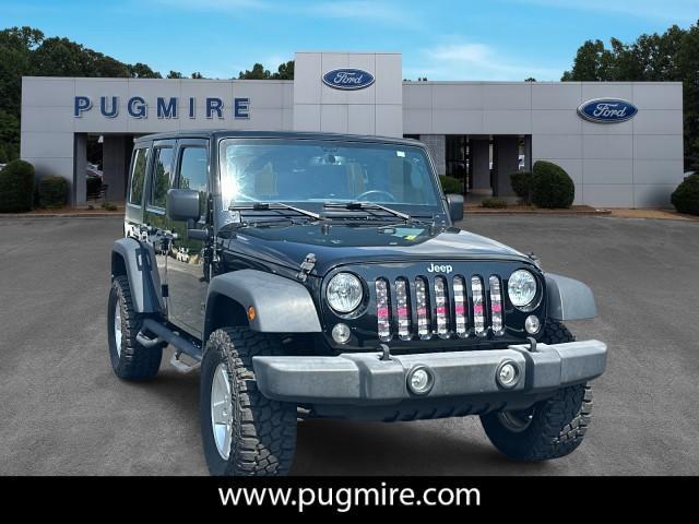 used 2017 Jeep Wrangler Unlimited car, priced at $12,895