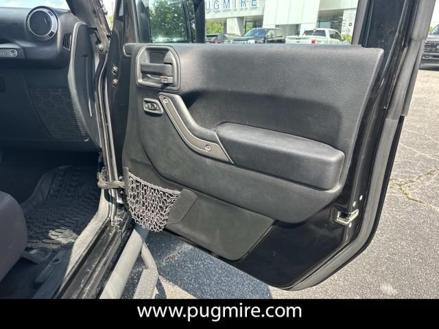 used 2017 Jeep Wrangler Unlimited car, priced at $12,895