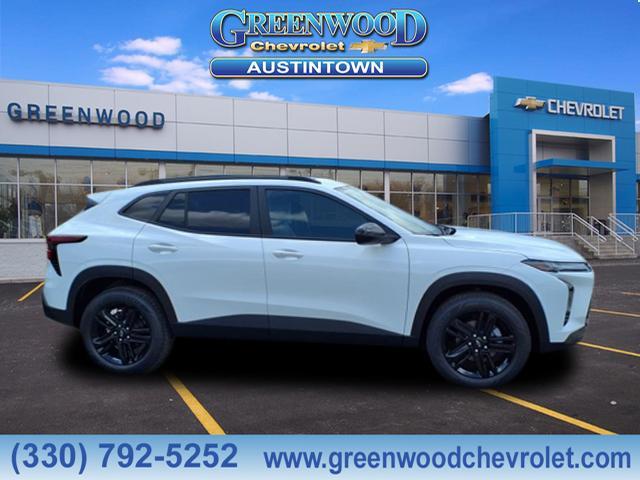 new 2025 Chevrolet Trax car, priced at $27,850