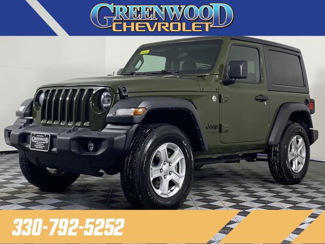 used 2021 Jeep Wrangler car, priced at $26,684