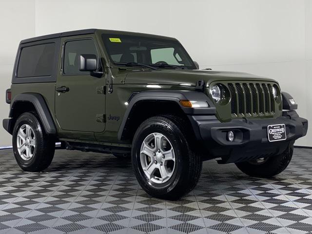 used 2021 Jeep Wrangler car, priced at $26,684