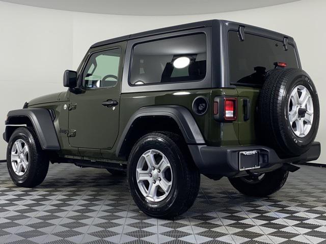 used 2021 Jeep Wrangler car, priced at $26,684