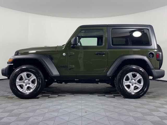 used 2021 Jeep Wrangler car, priced at $26,684