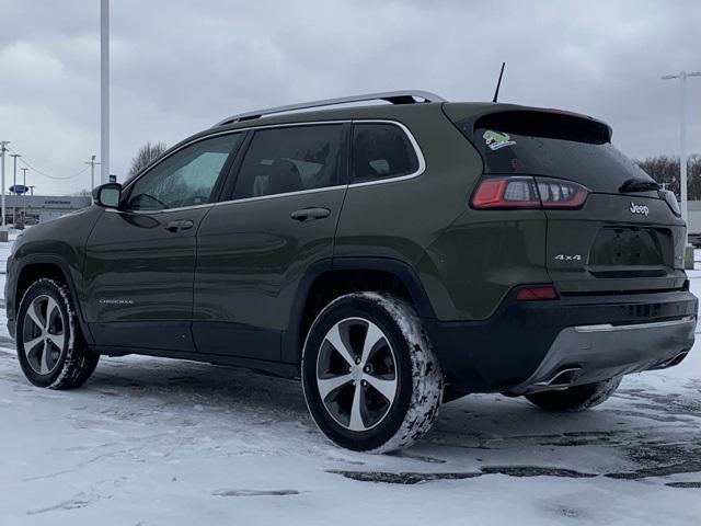 used 2021 Jeep Cherokee car, priced at $24,384