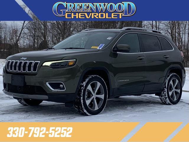 used 2021 Jeep Cherokee car, priced at $24,384