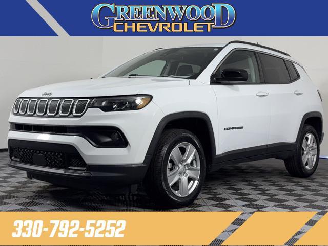used 2022 Jeep Compass car, priced at $19,533