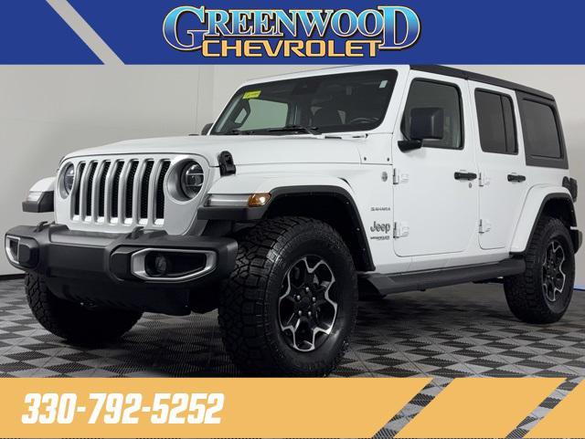 used 2021 Jeep Wrangler Unlimited car, priced at $28,615