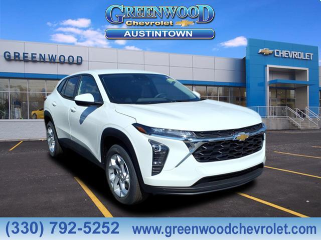new 2025 Chevrolet Trax car, priced at $23,550