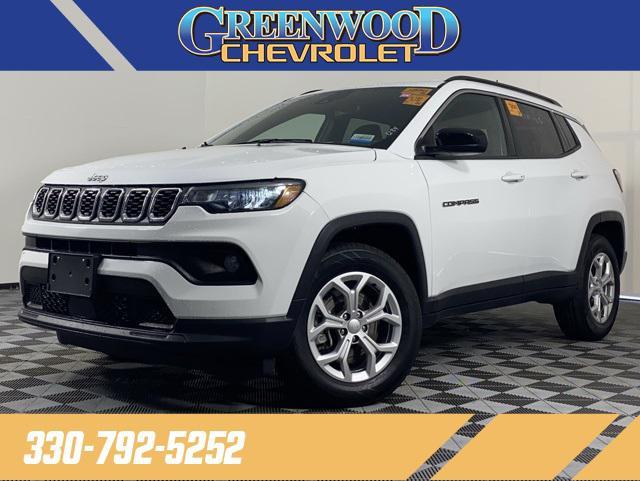 used 2024 Jeep Compass car, priced at $24,396