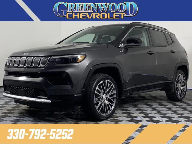 used 2022 Jeep Compass car, priced at $23,870