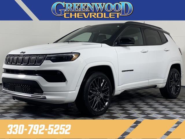 used 2022 Jeep Compass car, priced at $23,681