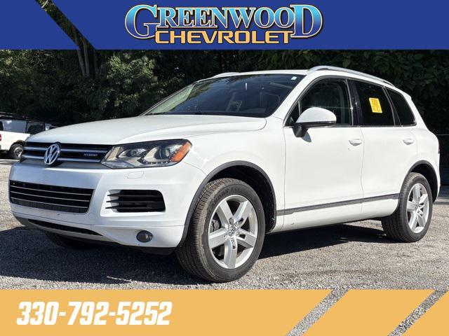 used 2013 Volkswagen Touareg Hybrid car