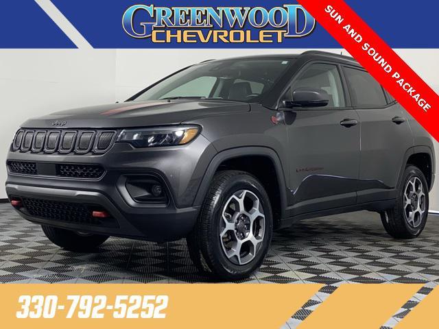 used 2022 Jeep Compass car, priced at $24,697