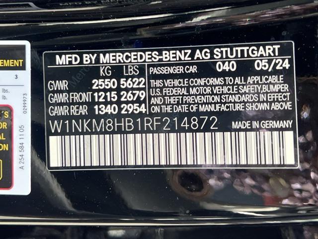 new 2024 Mercedes-Benz AMG GLC 43 car, priced at $77,905