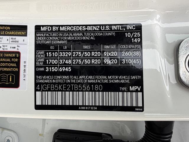 new 2026 Mercedes-Benz GLE 450 car, priced at $79,760