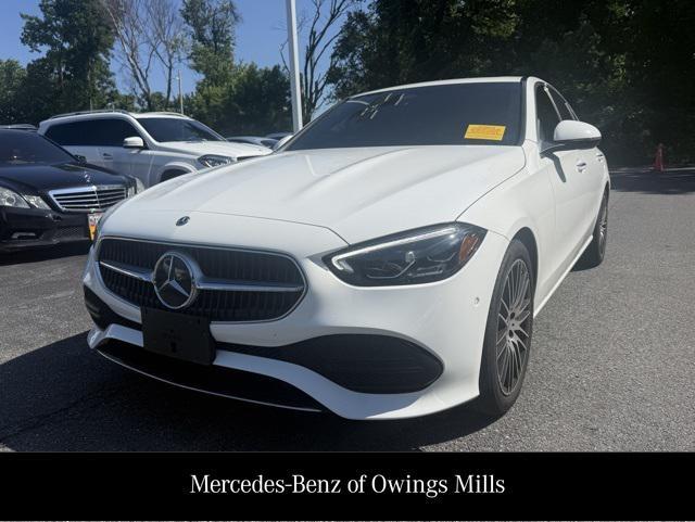 used 2024 Mercedes-Benz C-Class car, priced at $41,988