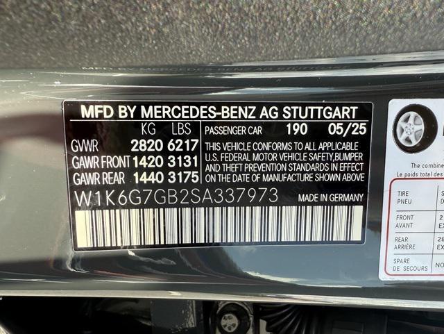 new 2025 Mercedes-Benz S-Class car, priced at $150,730