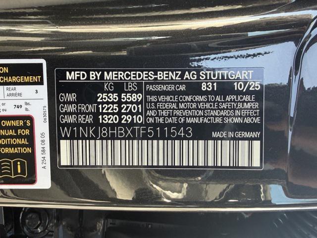 new 2026 Mercedes-Benz AMG GLC 43 car, priced at $77,910