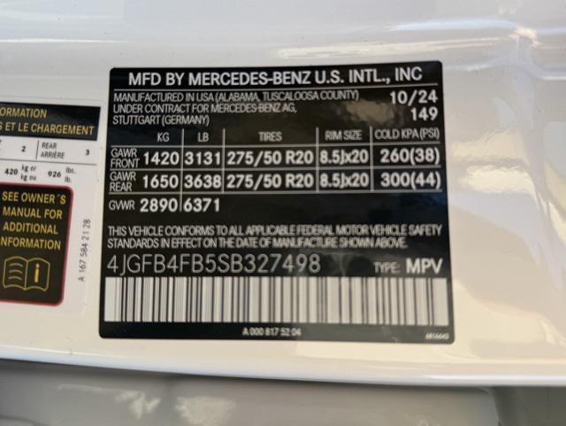 new 2025 Mercedes-Benz GLE 350 car, priced at $69,630