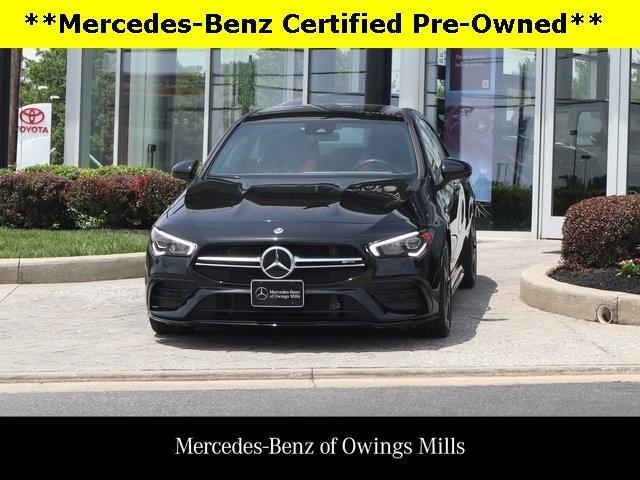 used 2022 Mercedes-Benz AMG CLA 35 car, priced at $40,990