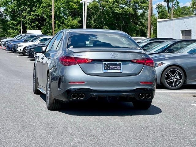 new 2024 Mercedes-Benz AMG C 43 car, priced at $69,670