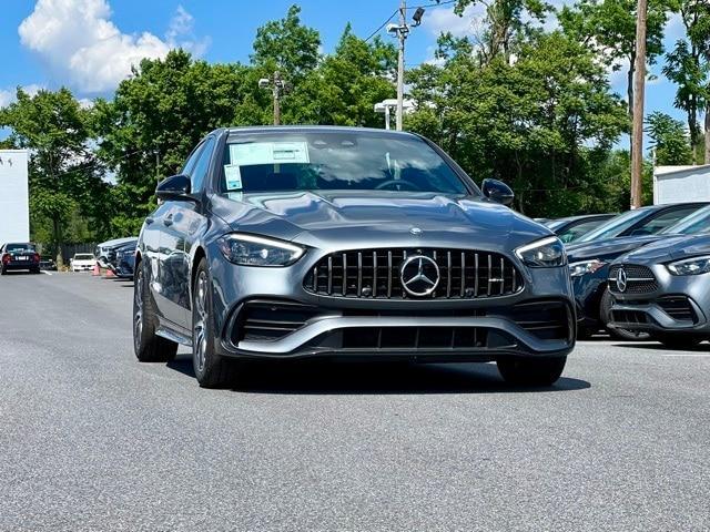 new 2024 Mercedes-Benz AMG C 43 car, priced at $69,670