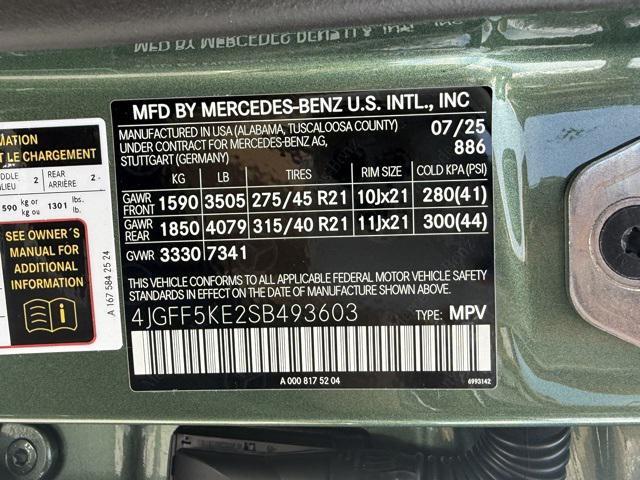 new 2025 Mercedes-Benz GLS 450 car, priced at $110,330