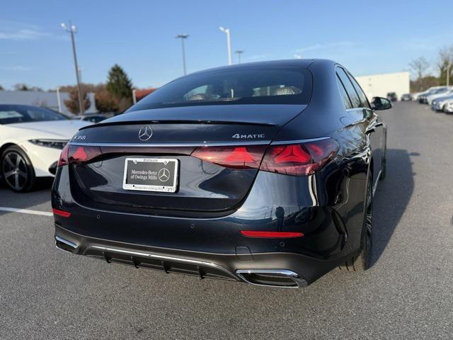 new 2025 Mercedes-Benz E-Class car, priced at $70,270