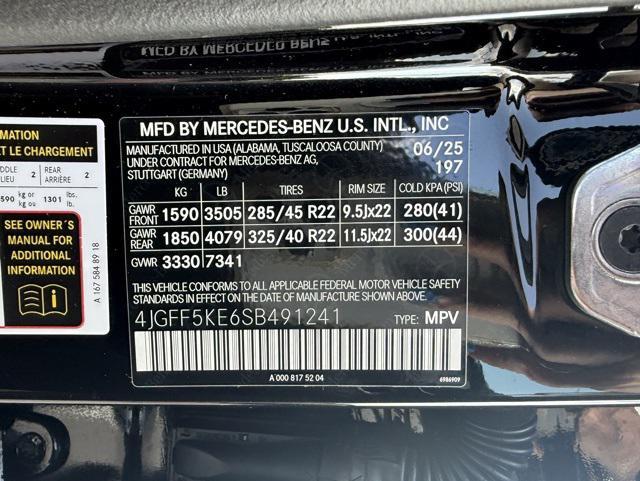 new 2025 Mercedes-Benz GLS 450 car, priced at $114,940