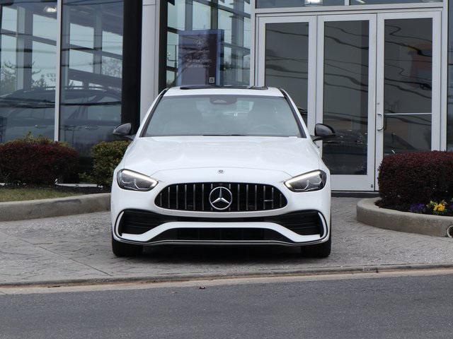 used 2023 Mercedes-Benz AMG C 43 car, priced at $51,900