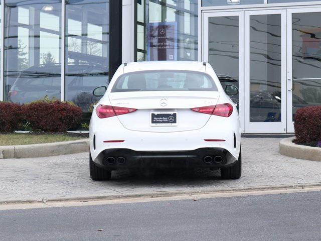 used 2023 Mercedes-Benz AMG C 43 car, priced at $51,900