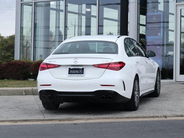 used 2023 Mercedes-Benz AMG C 43 car, priced at $51,900