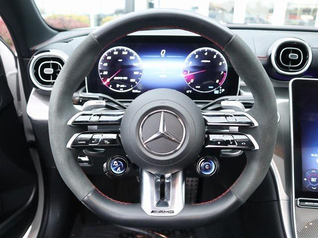 used 2023 Mercedes-Benz AMG C 43 car, priced at $51,900