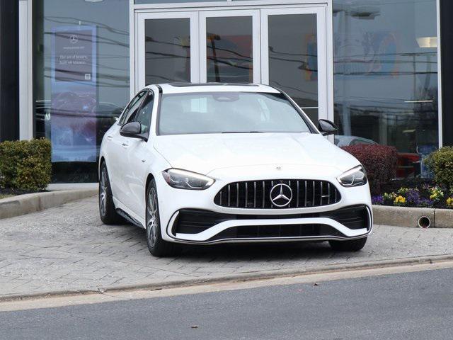 used 2023 Mercedes-Benz AMG C 43 car, priced at $51,900