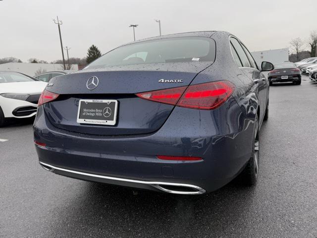 new 2025 Mercedes-Benz C-Class car, priced at $53,770