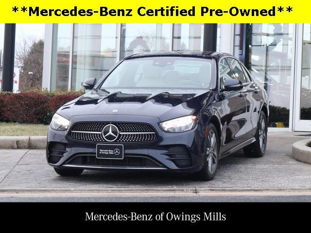 used 2021 Mercedes-Benz E-Class car, priced at $38,900