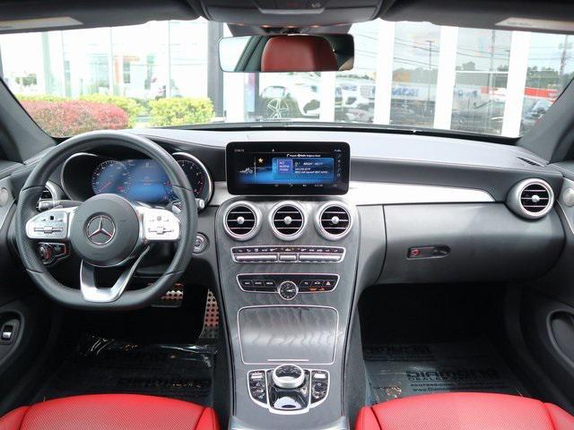 used 2022 Mercedes-Benz C-Class car, priced at $34,576