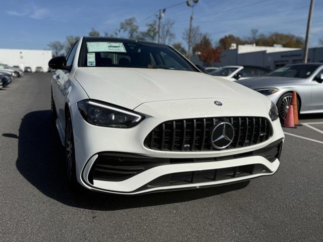 new 2025 Mercedes-Benz AMG C 43 car, priced at $70,840