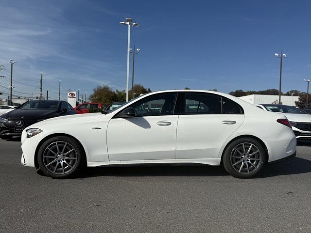 new 2025 Mercedes-Benz AMG C 43 car, priced at $70,840