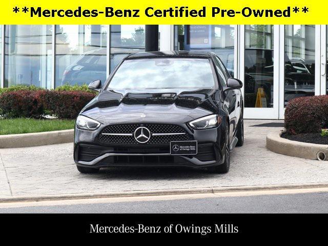 used 2023 Mercedes-Benz C-Class car, priced at $44,990