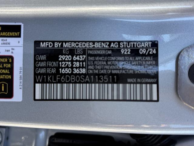 new 2025 Mercedes-Benz AMG E 53 car, priced at $97,060