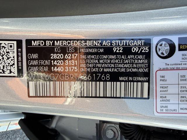 new 2026 Mercedes-Benz S-Class car, priced at $146,645