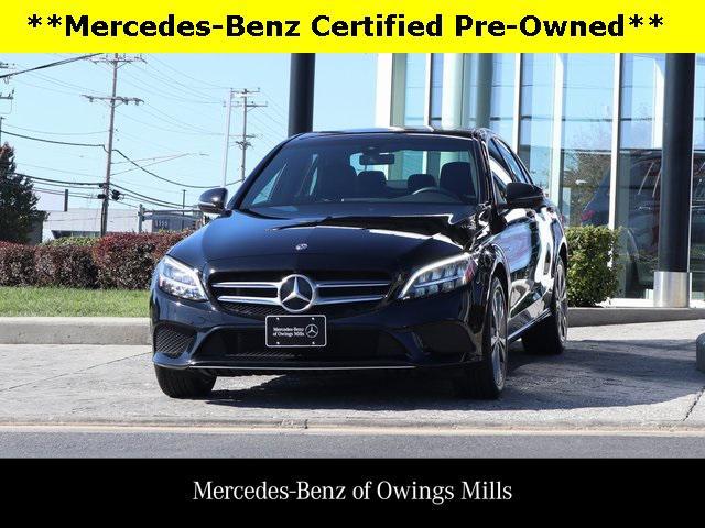 used 2021 Mercedes-Benz C-Class car, priced at $30,900