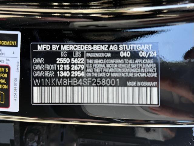 new 2025 Mercedes-Benz AMG GLC 43 car, priced at $74,985