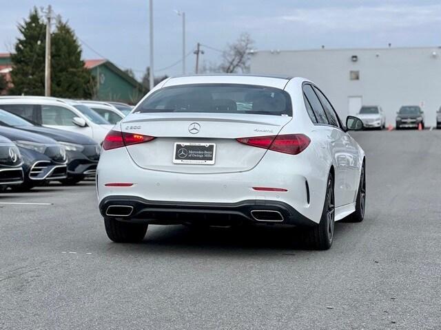 used 2024 Mercedes-Benz C-Class car, priced at $47,900